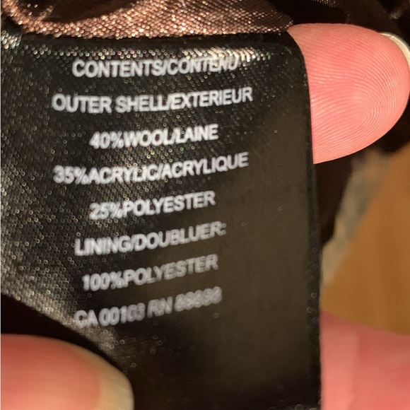 Parkhurst Orange and Black Plaid Pea Coat - Picture 8 of 10